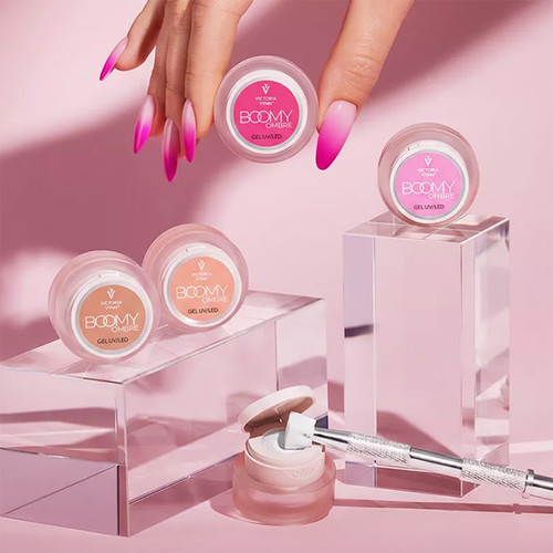 Гель для маникюра Victoria Vynn BOOMY OMBRE Gel UV/LED бежевый - Фото №5
