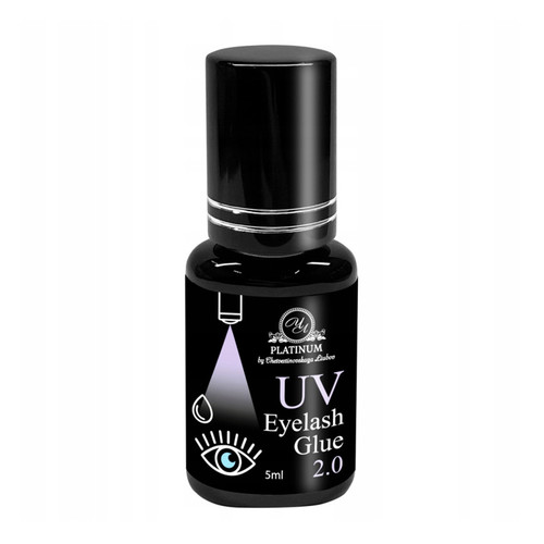 Eyelash glue PLATINUM UV 2.0 Transparent 5 ml - Фото №1