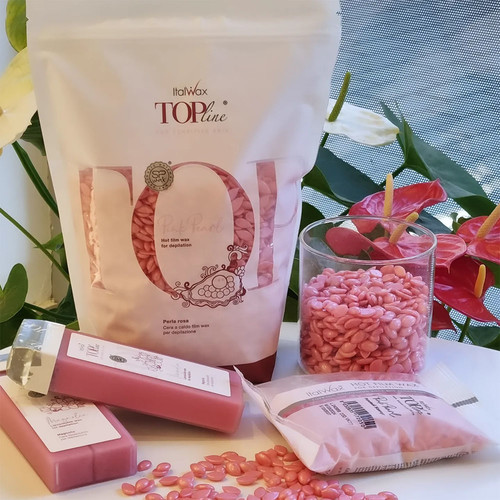 Горячий воск в гранулах Top Line Pink Pearl 100 г - Фото №5