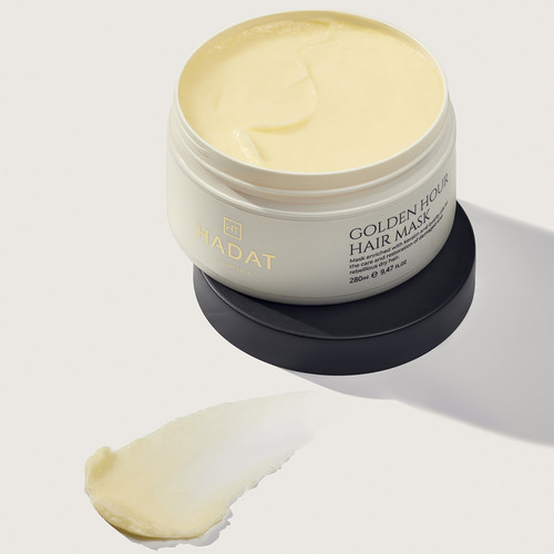 Интенсивная восстанавливающая маска HADAT GOLDEN HOUR HAIR MASK 280 мл - Фото №3