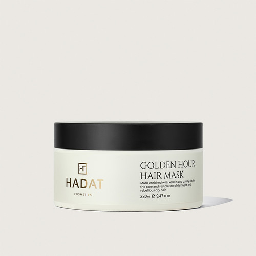 Интенсивная восстанавливающая маска HADAT GOLDEN HOUR HAIR MASK 280 мл - Фото №5