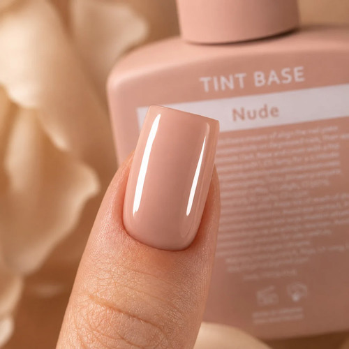 База для ногтей HEYLOVE Tint base Nude NUDE 15 мл - Фото №4