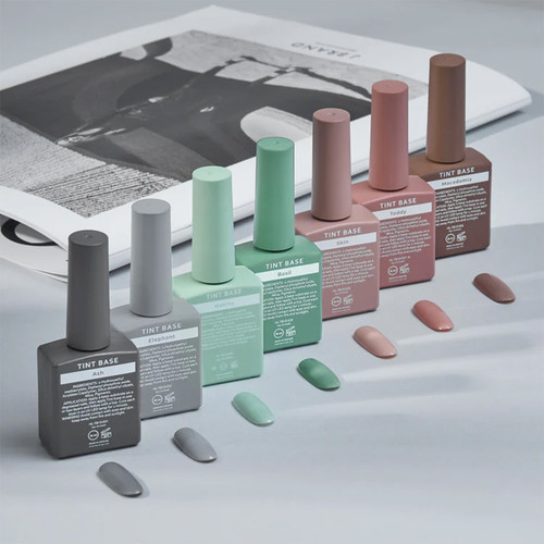 База для ногтей HEYLOVE Tint base Lifestyle Matcha мятный 15 мл - Фото №3
