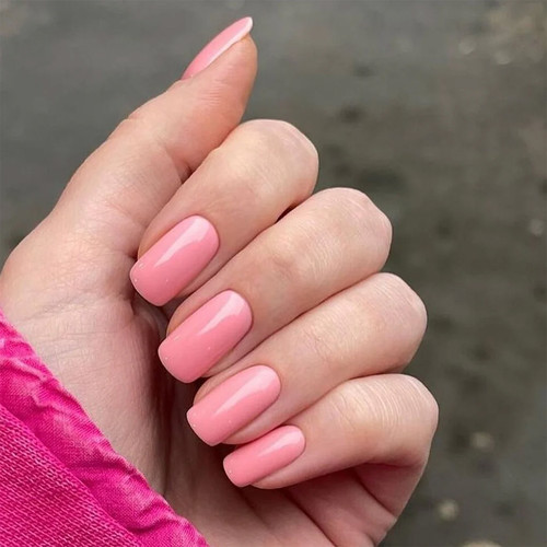 База для ногтей HEYLOVE Tint base Sweety Peony кораллово-розовый 15 мл - Фото №2