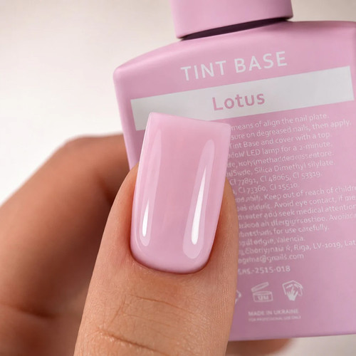 База для ногтей HEYLOVE Tint base Awaking Lotus ярко-розовый 15 мл - Фото №2
