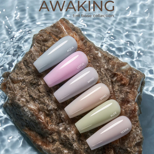 База для ногтей HEYLOVE Tint base Awaking Lotus ярко-розовый 15 мл - Фото №4
