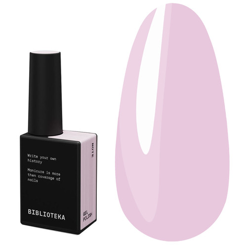 Gel polish BIBLIOTEKA BASIS 05 Note pink 10 ml - Фото №1