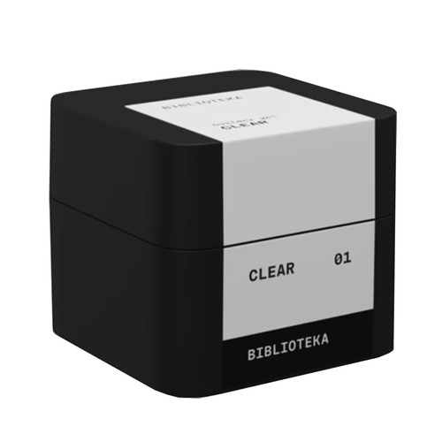 Gel for extensions BIBLIOTEKA Builder gel 01 Clear transparent 15 ml - Фото №1