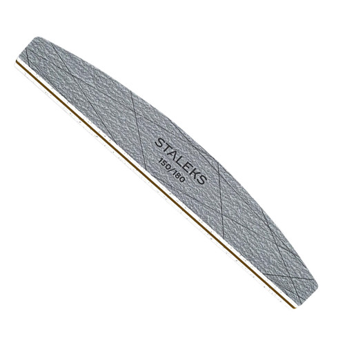 Staleks Mineral File Half Moon SMART 40 150/180 grit 25 pcs (NFS-40-150/180-25) - Фото №1