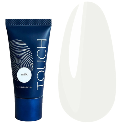 Акригель TOUCH Polygel Milk молочный 30 мл в тюбике - Фото №1