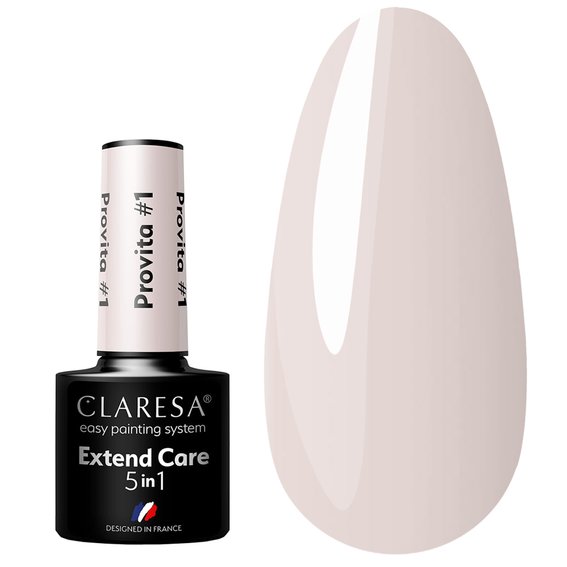 Цветная база 5в1 Claresa EXTEND CARE 5 IN 1 PROVITA 1 5г - Фото №1