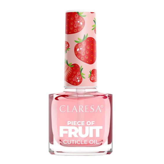 Масло для кутикулы Claresa PIECE OF FRUIT STRAWBERRY 5мл - Фото №1