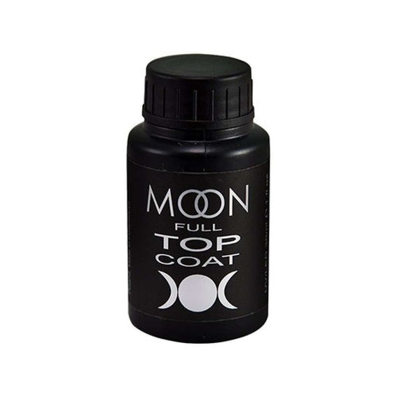 Топ MOON FULL Top coat с липким слоем 30 мл