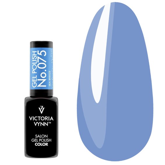 Гель лак Victoria Vynn COLOR COVER 075 Sea Breeze голубой 8ml - Фото №1