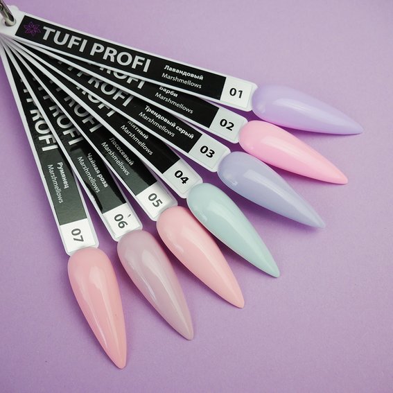 Gel polish TUFI profi  PREMIUM  Marshmallows 02 Barbie 8ml (0102479) - Фото №6