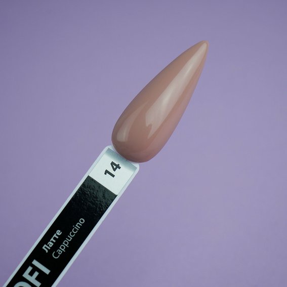 Gel polish TUFI profi  PREMIUM  Cappuccino  14 Latte 8ml (0102597) - Фото №2