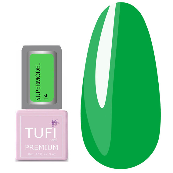 Гель-лак TUFI profi PREMIUM Supermodel 14 Роузи 8мл (0121235) - Фото №1
