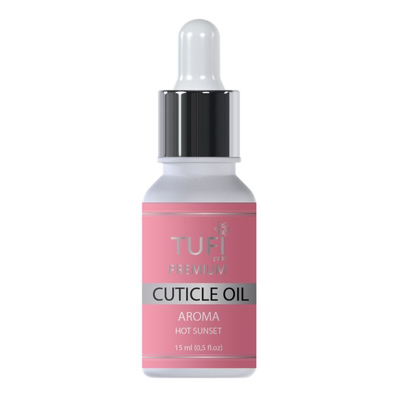 Масло для кутикулы TUFI Profi PREMIUM Aroma жаркий закат 15 мл (104061) - Фото №1
