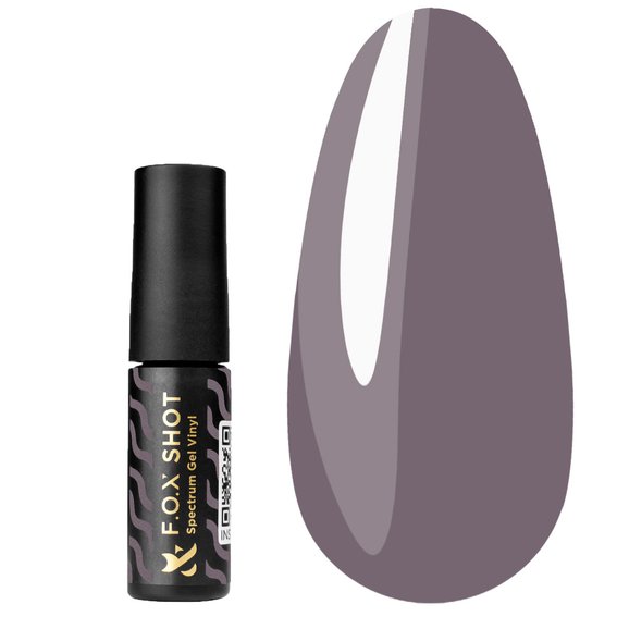 F.O.X SHOT Spectrum Gel Vinyl 091 гель-лак 5 мл серо-фиолетовый