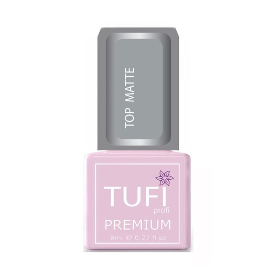 Топ TUFI profi PREMIUM Matte матовый 8 мл (0100370) - Фото №1