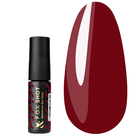 F.O.X SHOT Spectrum Gel Vinyl 116 гель-лак 5 мл вишневый