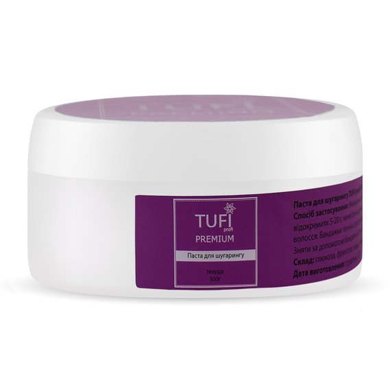 Паста для шугаринга TUFI profi PREMIUM твердая 300 г (0121782) - Фото №1