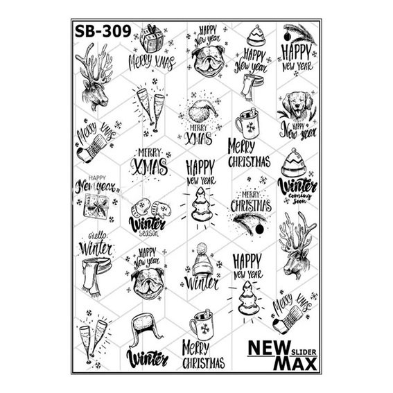 Слайдер дизайн NEW MAX SB-309 Новый год