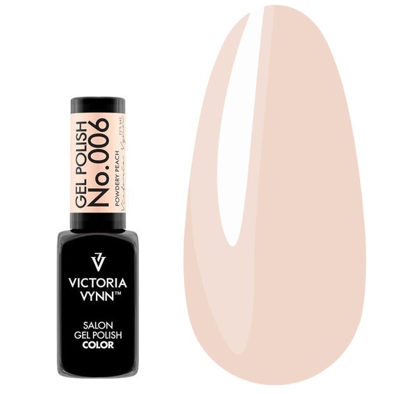 Гель лак Victoria Vynn COLOR FRENCH 006 Powdery Peach 8ml - Фото №1