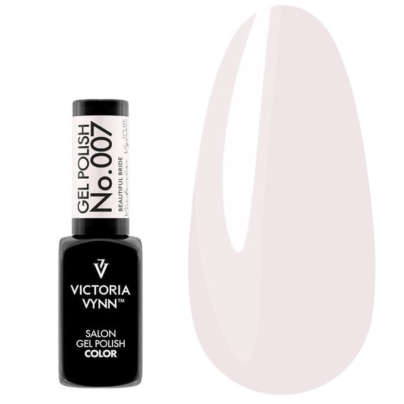 Гель лак Victoria Vynn COLOR SHIMMER 007 Beautiful Bride светло-розовый 8ml - Фото №1