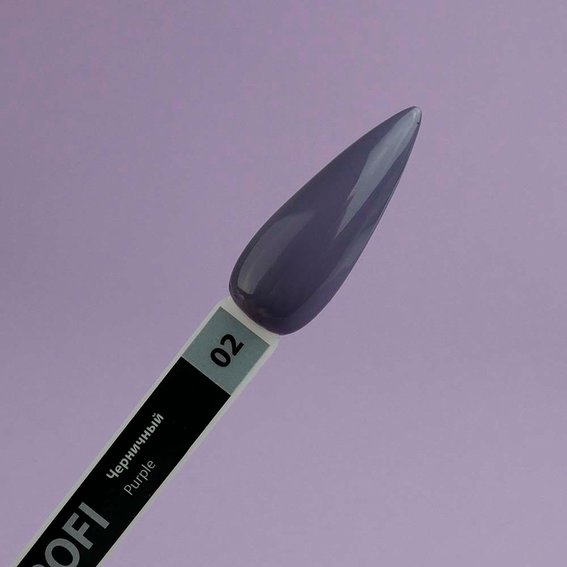 Гель-лак TUFI profi PREMIUM Purple 02 черничный 8мл (0102494) - Фото №3
