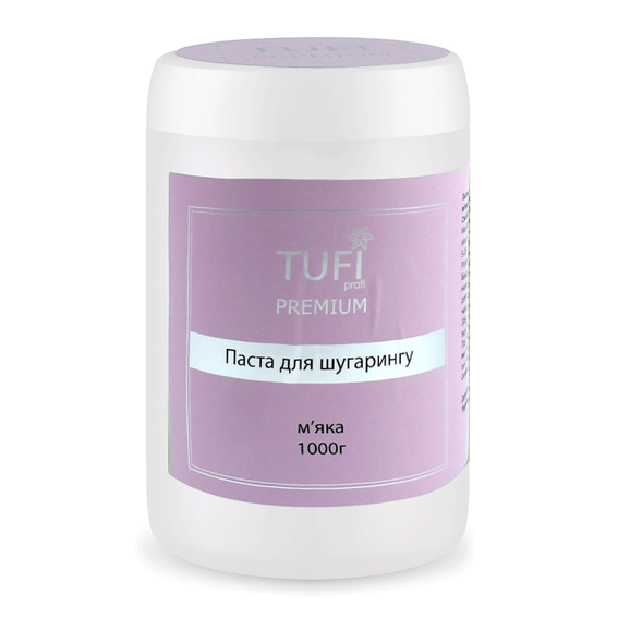 Паста для шугаринга TUFI profi PREMIUM мягкая 1000 г (0121779) - Фото №1