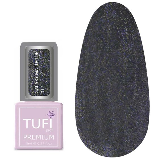 Топ TUFI profi PREMIUM Galaxy Matte Top 01 Альтаир 8 мл (0133940) - Фото №1