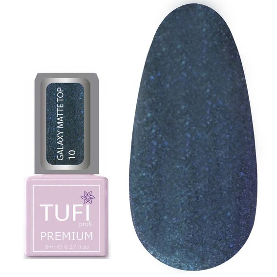Топ TUFI profi PREMIUM Galaxy Matte Top 10 Орион 8 мл (0133935) - Фото №1