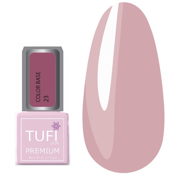 Цветная база TUFI profi PREMIUM Color Base 023 дефиле 8 мл (0123362) - Фото №1