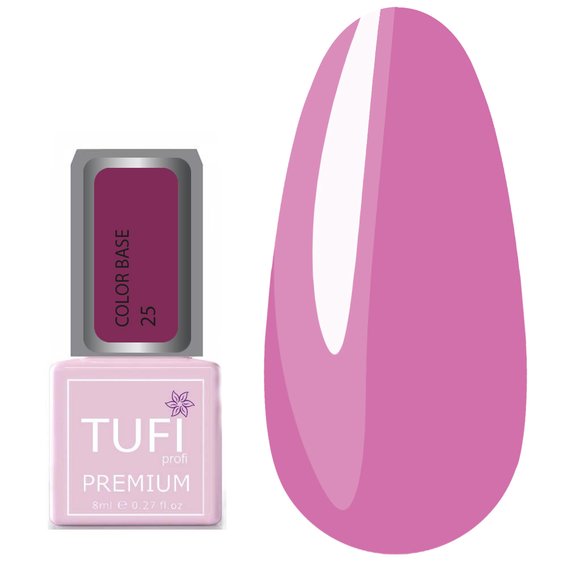 Цветная база TUFI profi PREMIUM Color Base 025 вишневый сад 8 мл (0123364) - Фото №1