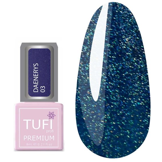 Гель-лак TUFI profi PREMIUM Daenerys 03 Волантис 8 мл (0102225) - Фото №1