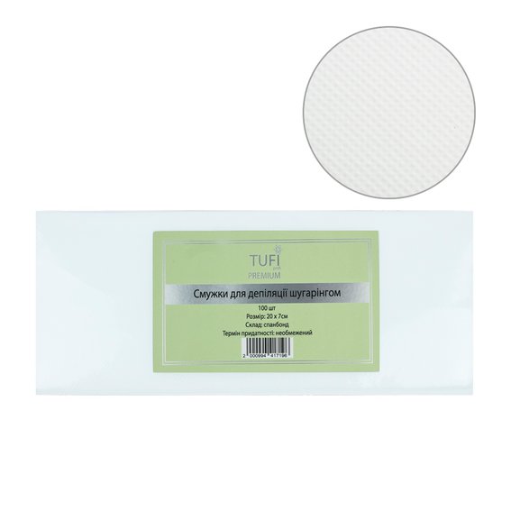Полоски для депиляции шугарингом TUFI profi PREMIUM 100 шт (0121131) - Фото №1