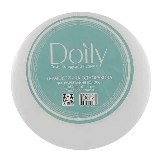 Термолента для окрашивания волос Doily® белый 1 рул