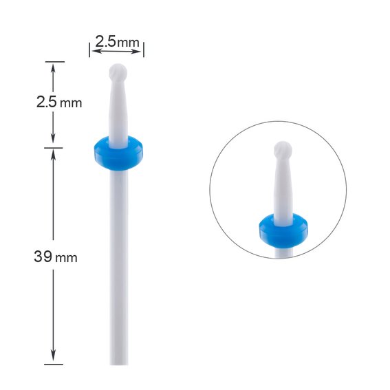 Aba Group Фреза керамическая CB003 - шар, M
