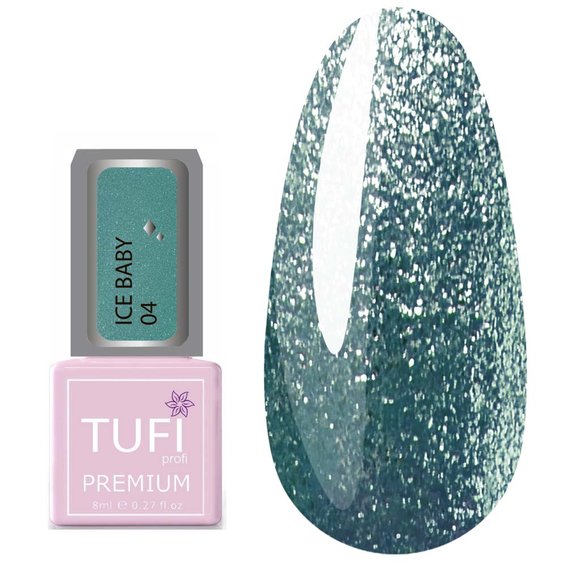 Гель-лак TUFI profi PREMIUM Ice baby 04 Исландия 8 мл (0102217) - Фото №1