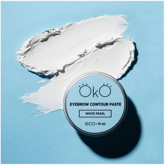 Паста для контура бровей OKO White Pearl 15 мл - Фото №2