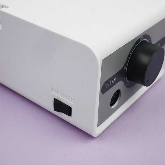 Фрезер TUFI profi PREMIUM TITAN 211 80В 40 000 oбр./мин белый (0195427) - Фото №4