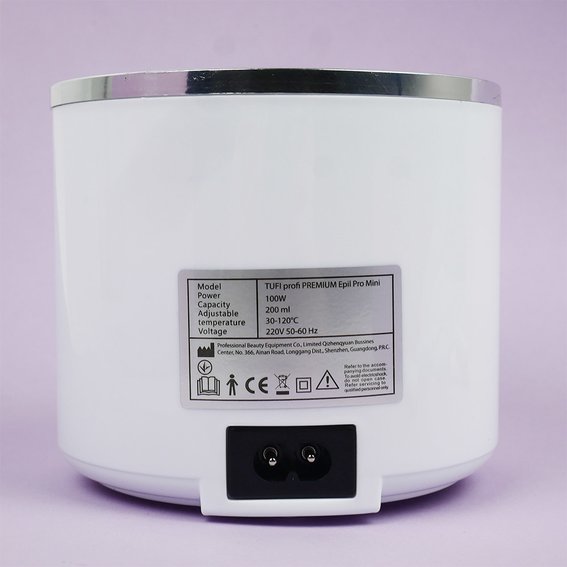 Wax melter TUFI profi PREMIUM Epil Pro Mini 200 ml (0133375) - Фото №5