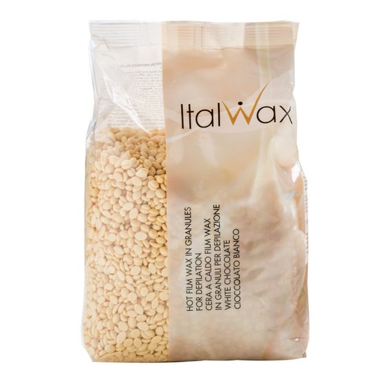 Горячий воск в гранулах ItalWax FilmWax белый шоколад 500г
