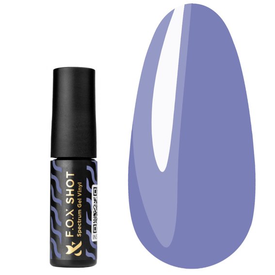 Гель-лак FOX SHOT Spectrum Gel Vinyl 148 васильковый 5 г - Фото №1