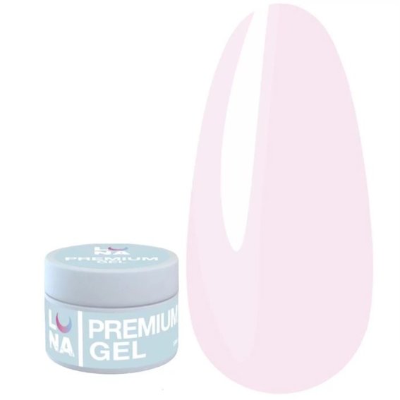 Gel LUNA Premium Gel №3 pale pink 30 ml (323-0288) - Фото №1