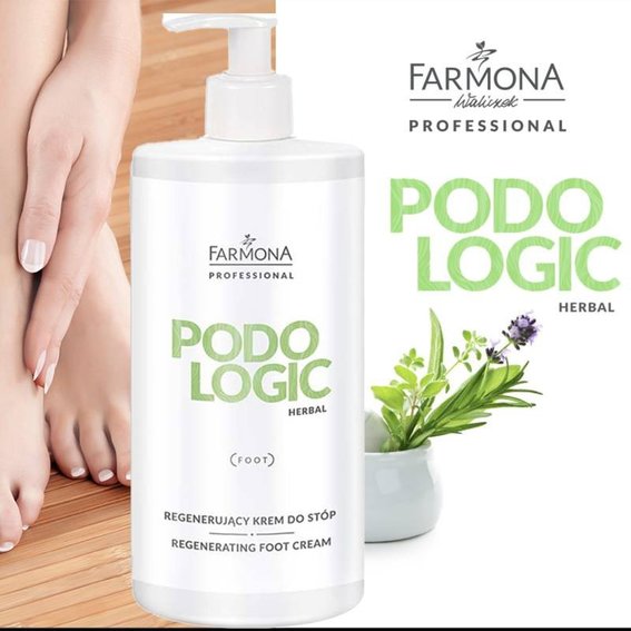Восстанавливающий крем для ног Farmona Podologic Herbal 500 мл - Фото №2