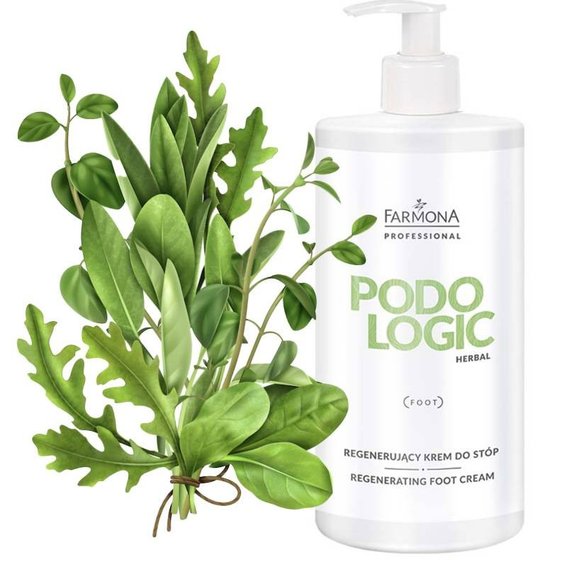 Восстанавливающий крем для ног Farmona Podologic Herbal 500 мл - Фото №3