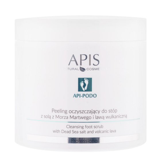 Скраб для ног с солью Мертвого моря APIS Api Podo 700 г (53685)