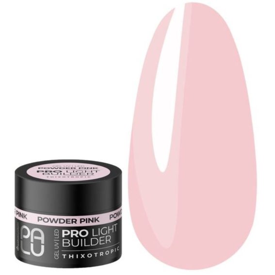 Строительный гель PALU BUILDER POWDER PINK розовый 45мл